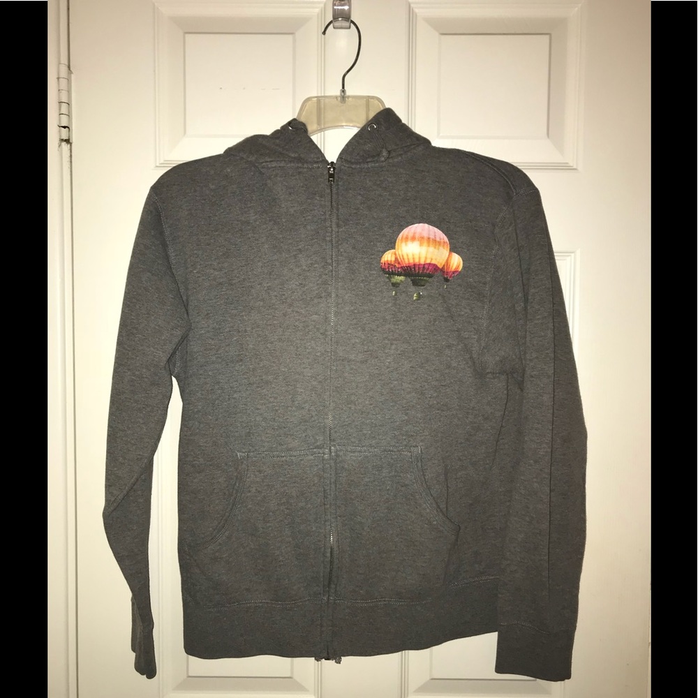 Men’s Coachella 2012 Gray Hoodie Size Small
